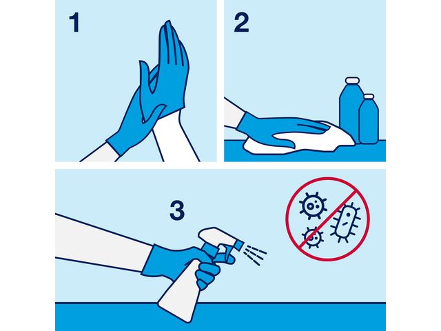 Industritork TORK Pre W1/2 blå 2/fp